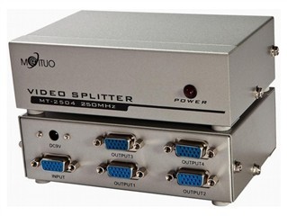 迈拓MT-2504 VGA分配器选购指南 快购网与泡泡经销商价格对比
