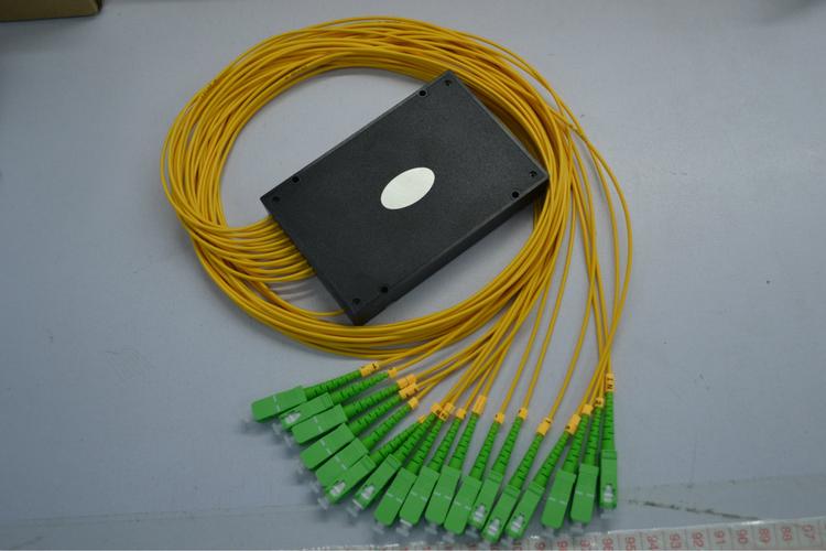 厂家直销盒式1分16plc光纤分路器 分配器